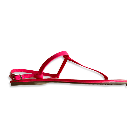 Strapped Neon Sandals