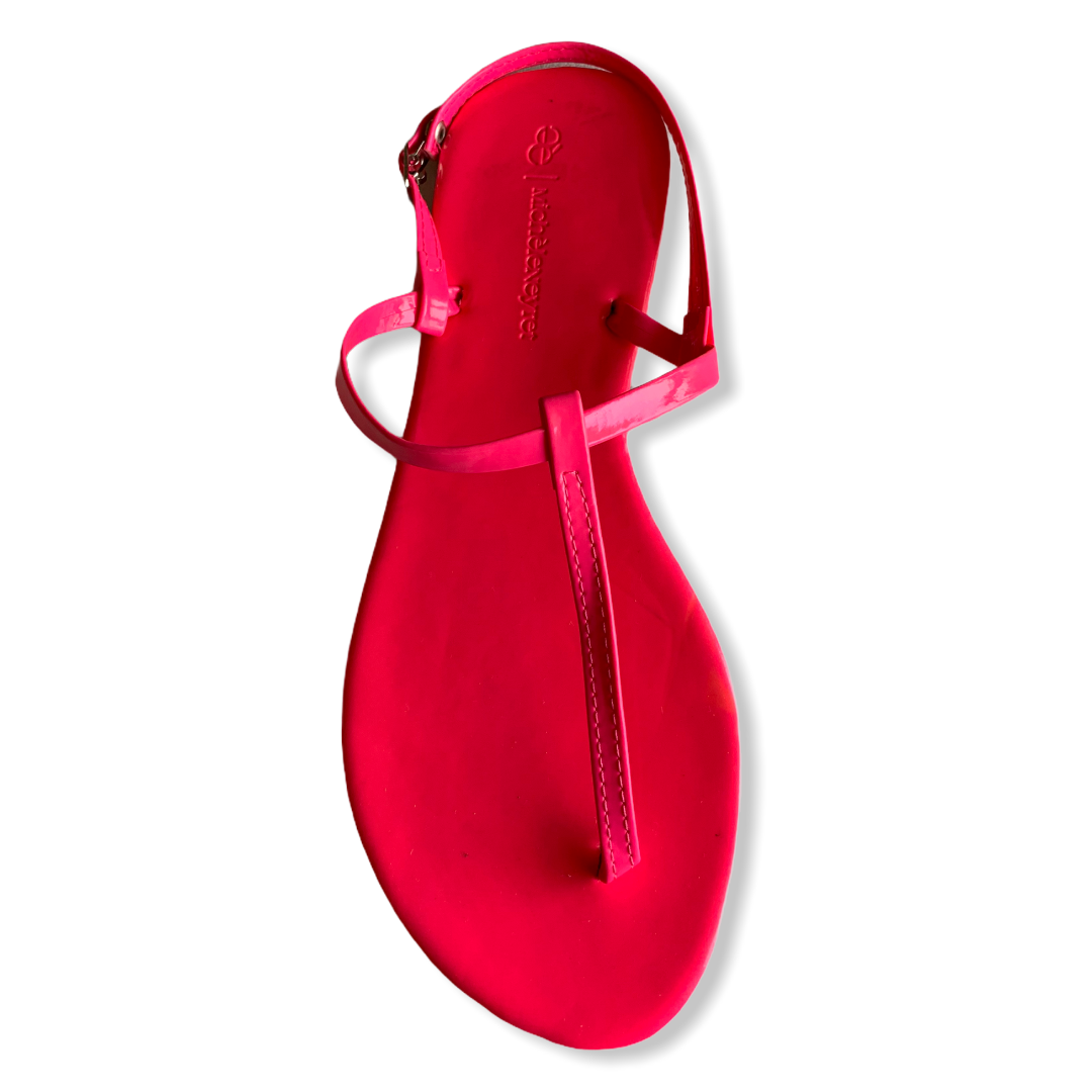 Strapped Neon Sandals